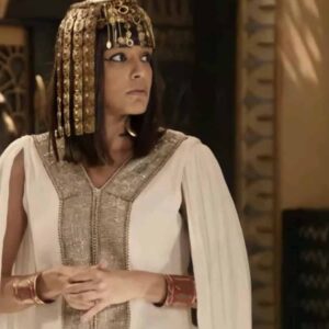 Kizi Vaz interpretando Kamesha em 'Gênesis' (Record TV)