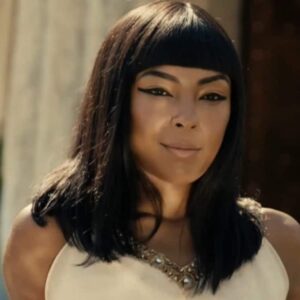 Dandara Albuquerque como Neferíades em 'Gênesis' (Record TV)