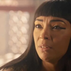 Dandara Albuquerque como Neferíades em 'Gênesis' (Record TV)