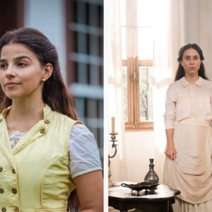 Pilar (Gabriela Medvedovski) e Dolores (Daphne Bozaski) em 'Nos Tempos do Imperador' (Globo)