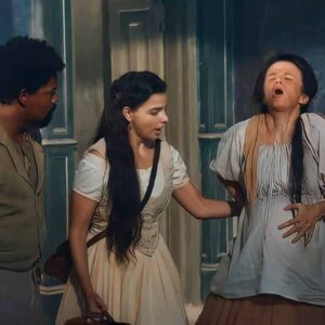 Cenas da novela 'Nos Tempos do Imperador' (Globo)