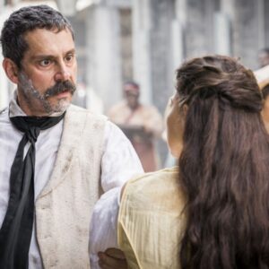 Cenas da novela 'Nos Tempos do Imperador' (Globo)