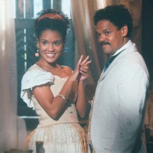 Cenas da novela 'Nos Tempos do Imperador' (Globo)