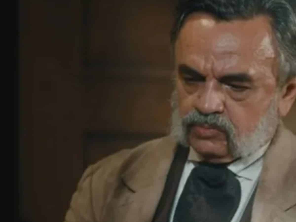 José Dumont interpretando Eudoro em 'Nos Tempos do Imperador' (Globo)
