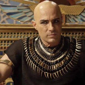 Fernando Pavão como Sheshi em 'Gênesis' (Record TV)