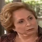 Aracy Balabanian interpretando Germana em 'Da Cor do Pecado' (Canal Viva)