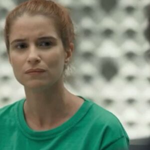 Júlia Lund interpretando Mônica em 'Pega Pega' (Globo)