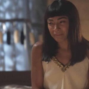 Dandara Albuquerque interpretando Neferíades em 'Gênesis' (Record TV)