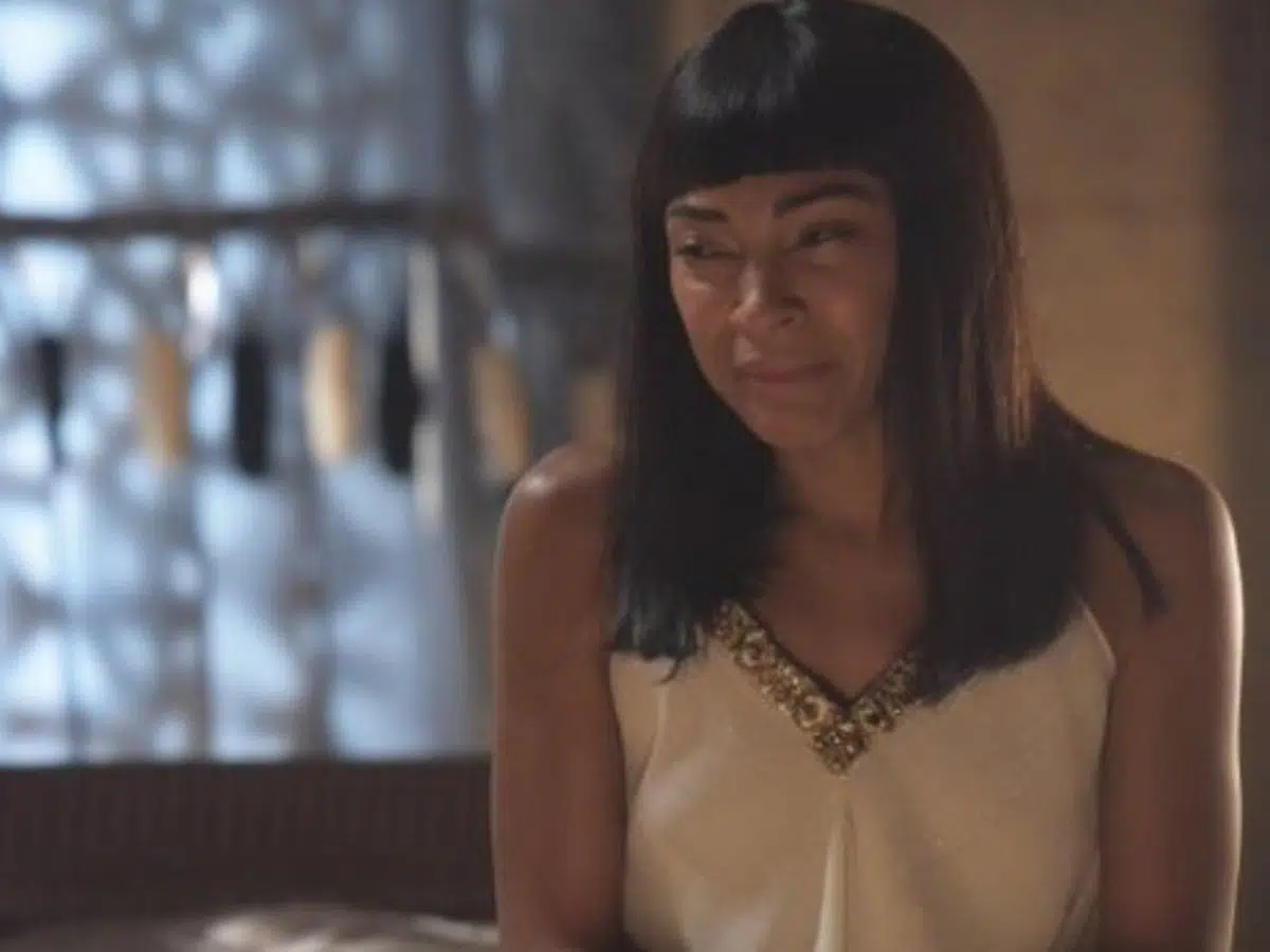 Dandara Albuquerque interpretando Neferíades em 'Gênesis' (Record TV)