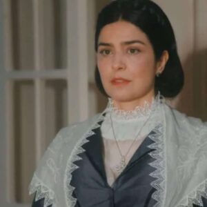 Letícia Sabatella interpretando Teresa em 'Nos 'Tempos do Imperador' (Globo)