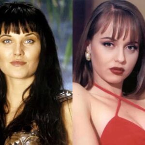 Xena (Lucy Lawless) e Paola (Gabriela Spanic)