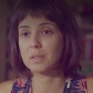 Andréia Horta interpretando Lara em 'Um Lugar ao Sol' (Globo)