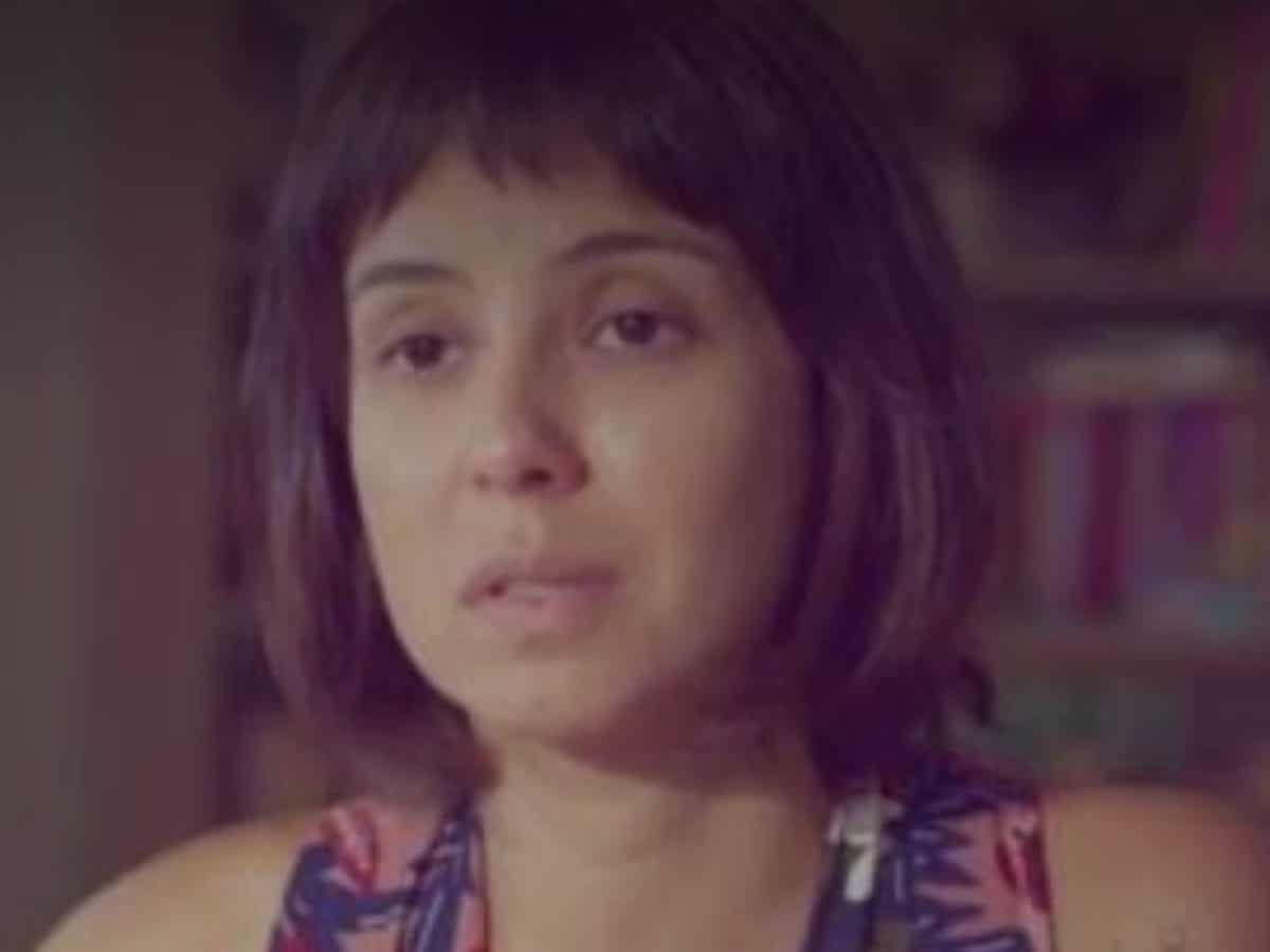 Andréia Horta interpretando Lara em 'Um Lugar ao Sol' (Globo)
