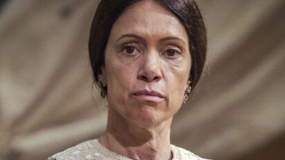 Bel Kutner como Celestina em 'Nos Tempos do Imperador' (Globo)