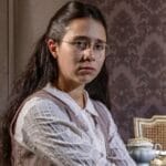 Daphne Bozaski interpretando Dolores em 'Nos Tempos do Imperador' (Globo)