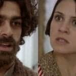 Petruchio (Eduardo Moscovis) e Catarina (Adriana Esteves) em 'O Cravo e a Rosa' (Globo)