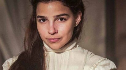 Gabriela Medvedovski interpretando Pilar em 'Nos Tempos do Imperador' (Globo)