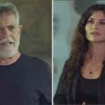 Santiago (José de Abreu) e Bárbara (Alinne Moraes) em 'Um Lugar ao Sol' (Globo)