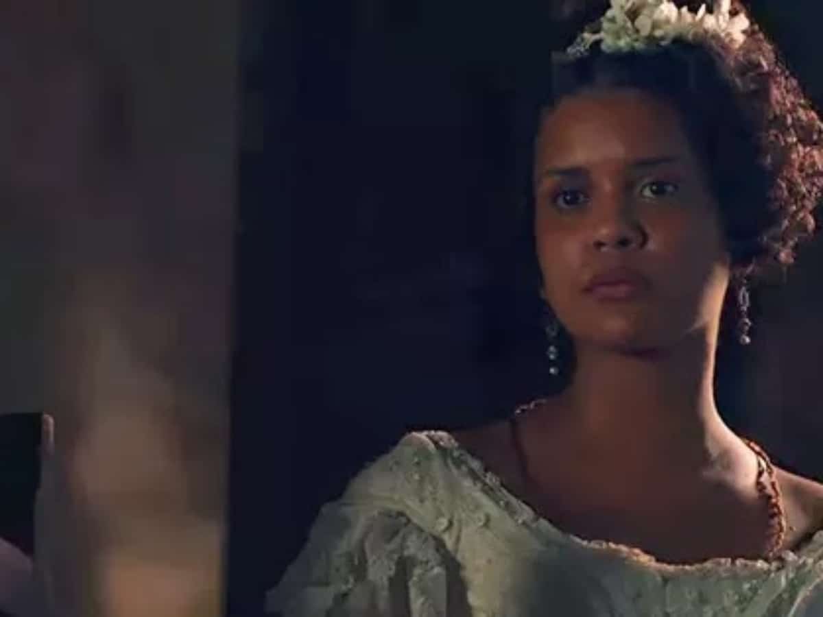Heslaine Vieira como Zayla em 'Nos Tempos do Imperador' (Globo)