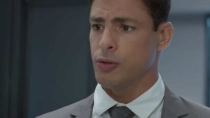 Cauã Reymond interpretando Christian em 'Um Lugar ao Sol' (Globo)