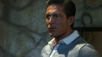 Fernando Colunga interpretando Franco em 'Amanhã é para Sempre' (Sbt)