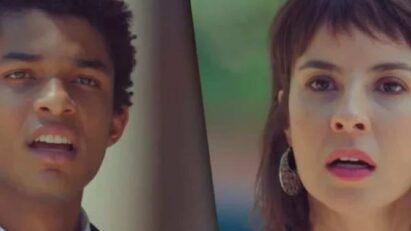 Ravi (Juan Paiva) e Lara (Andréia Horta) em 'Um Lugar ao Sol' (Globo)