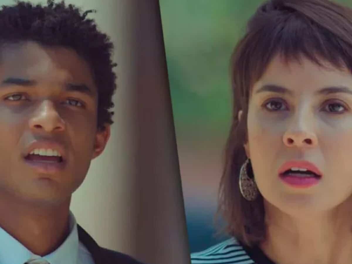 Ravi (Juan Paiva) e Lara (Andréia Horta) em 'Um Lugar ao Sol' (Globo)