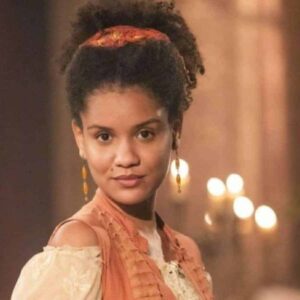 Heslaine Vieira como Zayla em 'Nos Tempos do Imperador' (Globo)