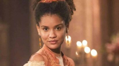 Heslaine Vieira como Zayla em 'Nos Tempos do Imperador' (Globo)