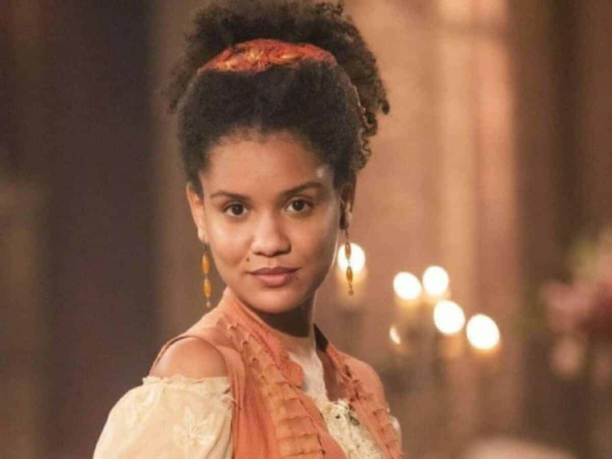 Heslaine Vieira como Zayla em 'Nos Tempos do Imperador' (Globo)