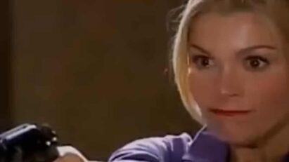 Flávia Alessandra como Cristina em 'Alma Gêmea' (Canal Viva)