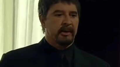 Rogelio Guerra interpretando Artêmio em 'Amanhã é para Sempre' (Sbt)