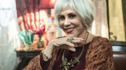 Arlete Salles como Santa em 'Além da Ilusão' (Globo)
