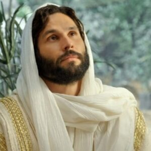 Dudu Azevedo interpretando Jesus