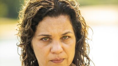 Isabel Teixeira interpretando Maria Bruaca em 'Pantanal' (Globo)