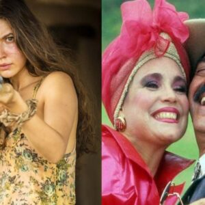 Cenas das novelas 'Pantanal' e 'Roque Santeiro'