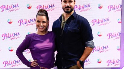 Registro do elenco de 'Poliana Moça' (Sbt)