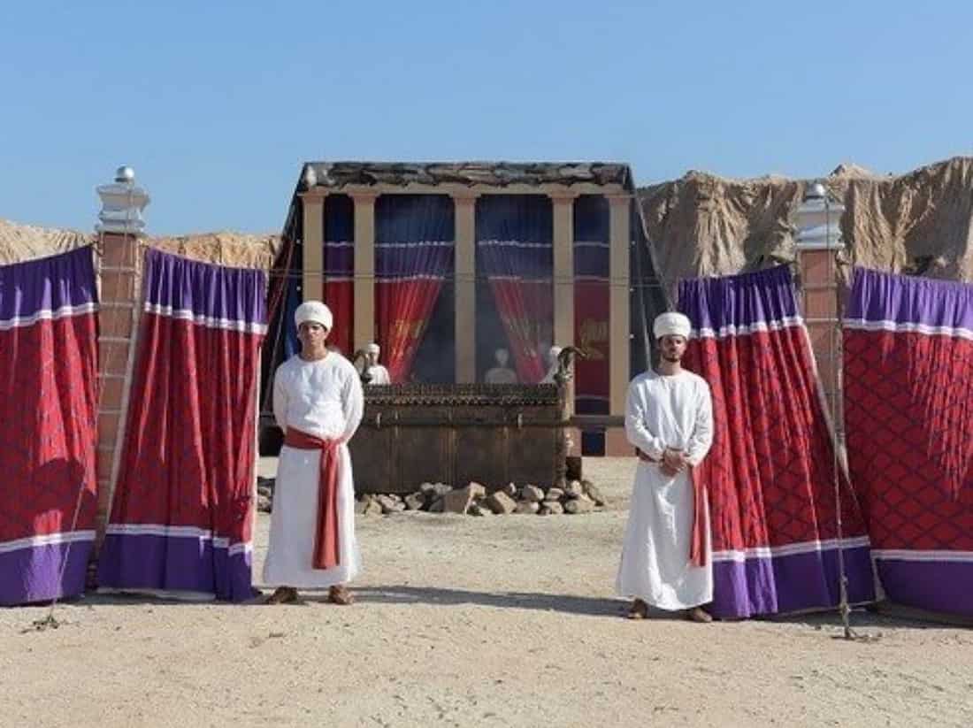 Cenas da novela 'Reis' (Record TV)