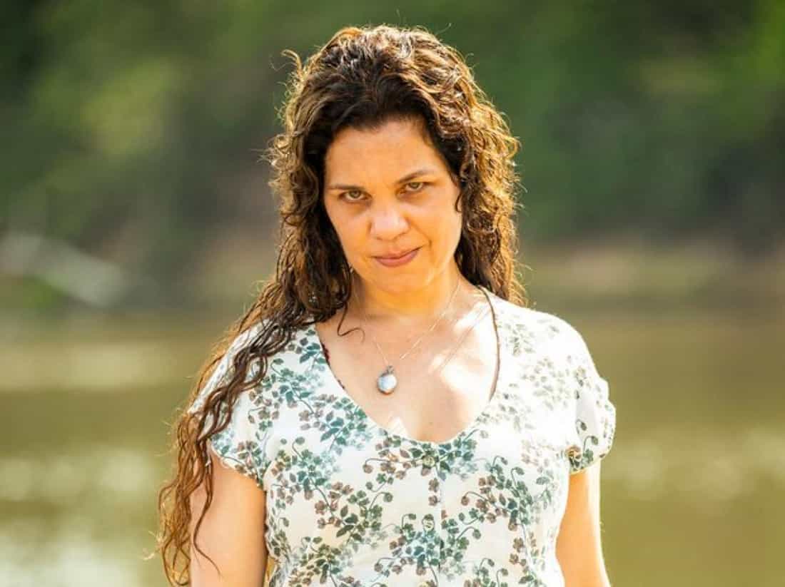 Isabel Teixeira interpretando Maria Bruaca em 'Pantanal' (Globo)