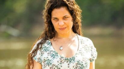 Isabel Teixeira interpretando Maria Bruaca em 'Pantanal' (Globo)