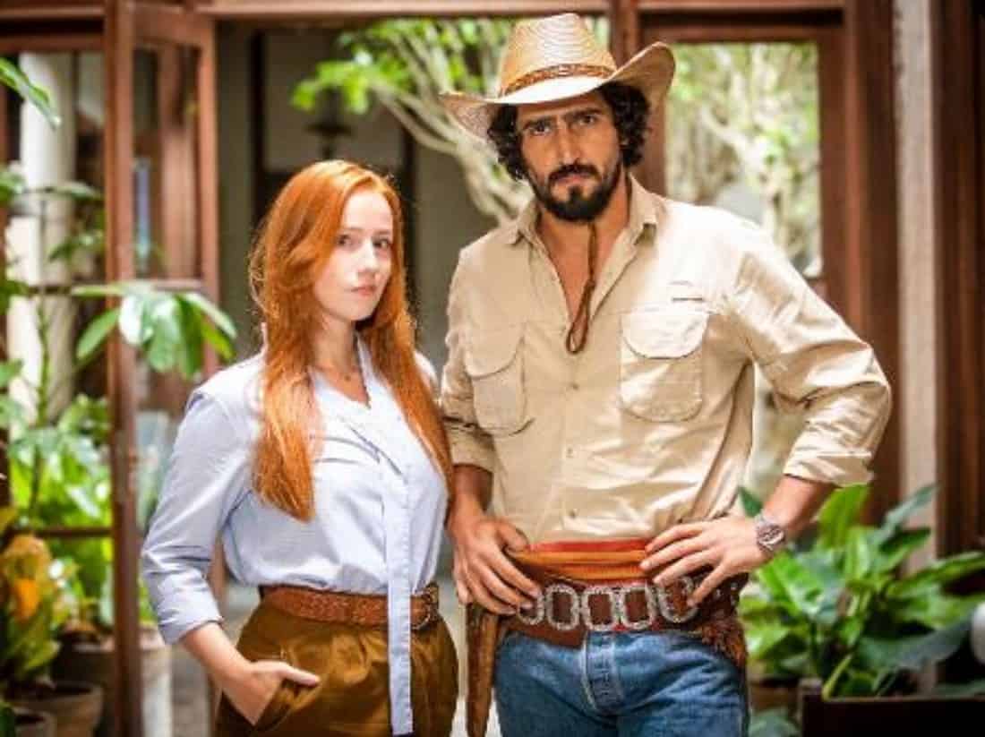 Cenas da novela 'Pantanal' (Globo)