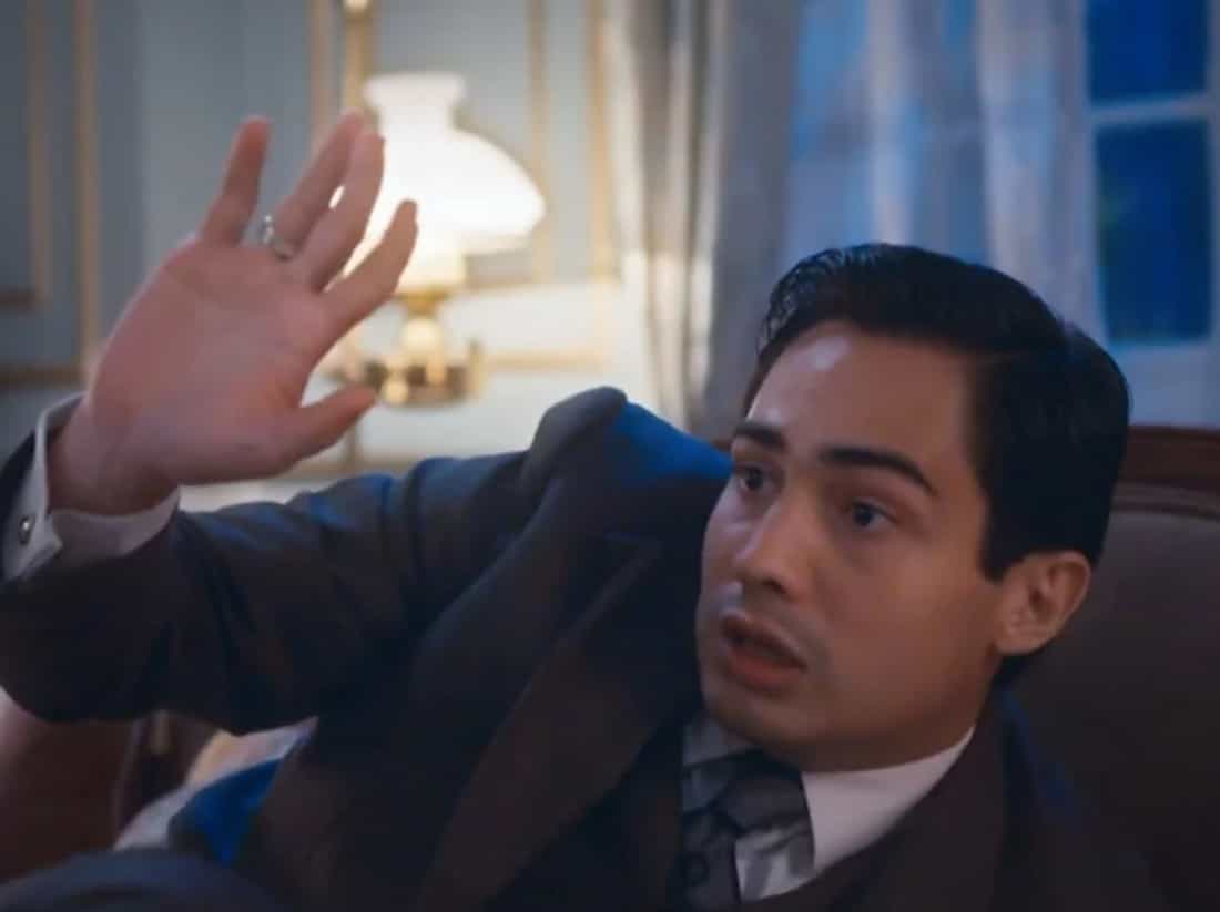 Danilo Mesquita como Joaquim em 'Além da Ilusão' (Globo)