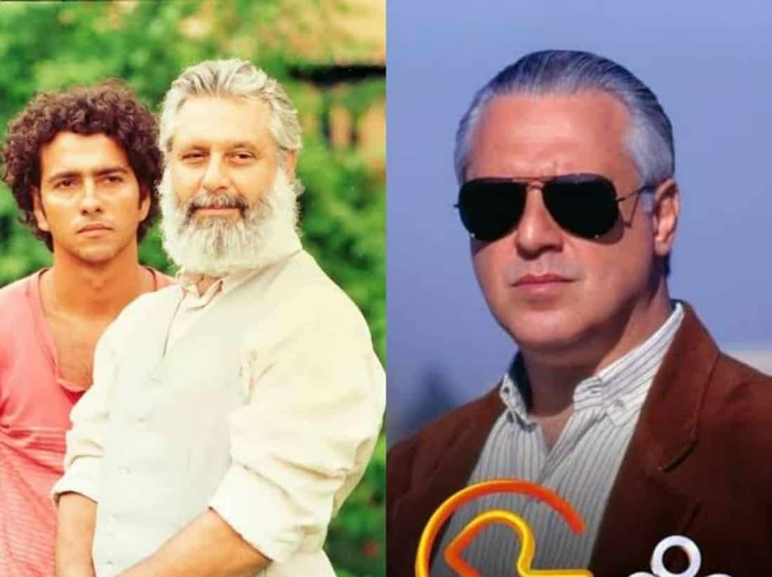 Cenas da novela 'Renascer' e 'Rei do Gado' (Globo)