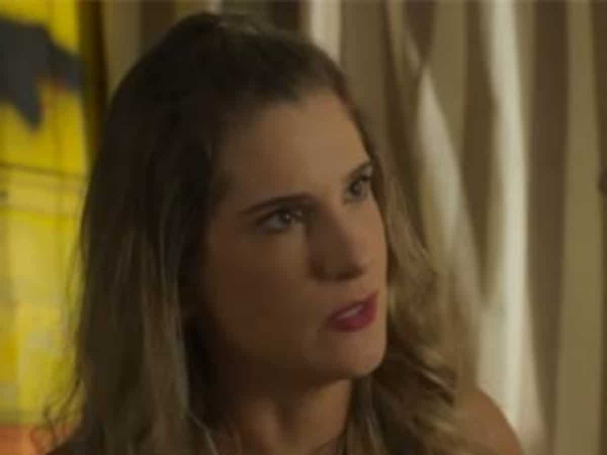 Karina Dohme interpretando Teca em 'Quanto Mais Vida, Melhor!' (Globo)