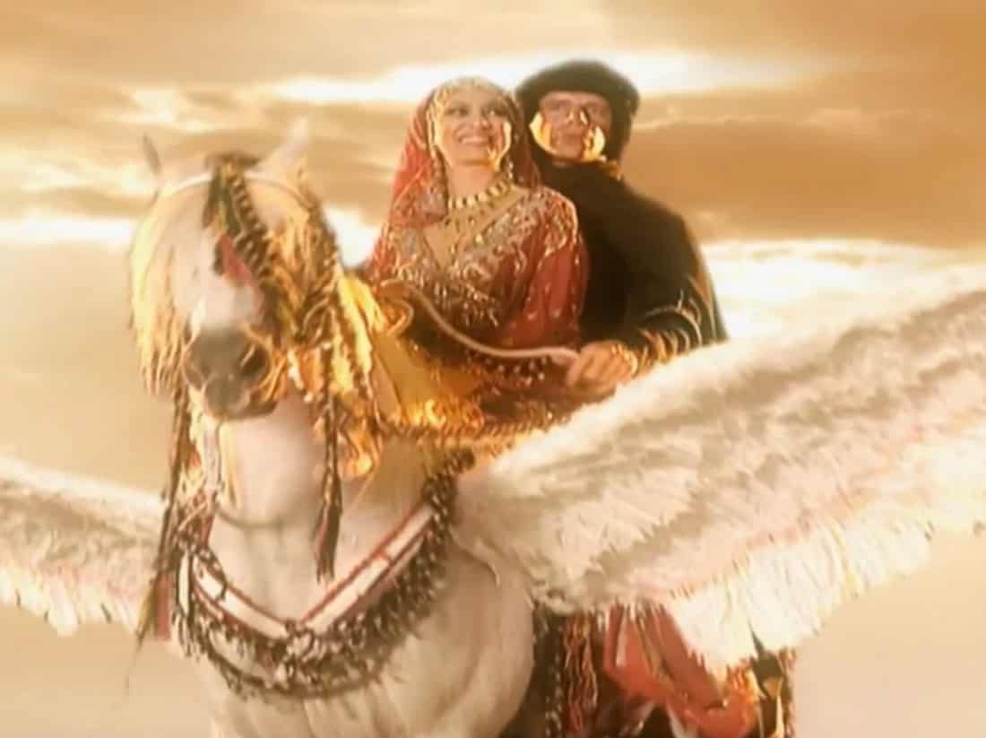 Cenas da novela 'O Clone' (Globo)