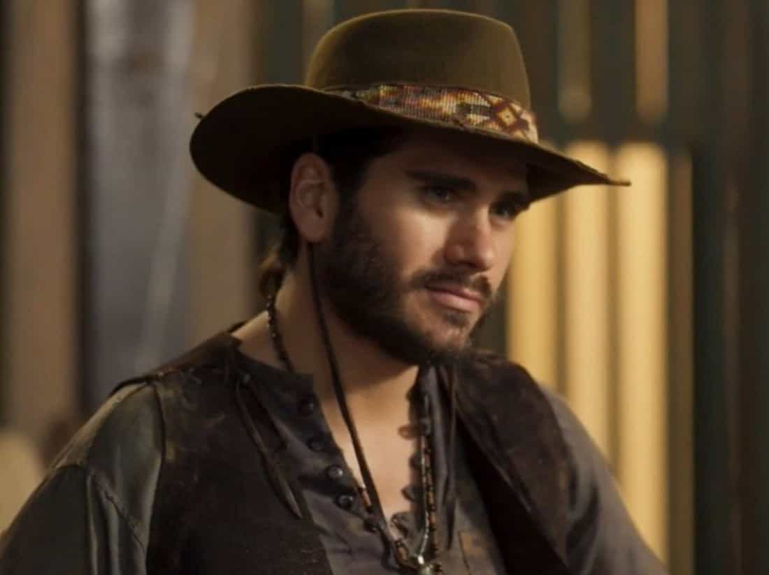 Gabriel Sater como Trindade em 'Pantanal' (Globo)