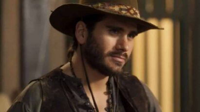 Gabriel Sater como Trindade em 'Pantanal' (Globo)