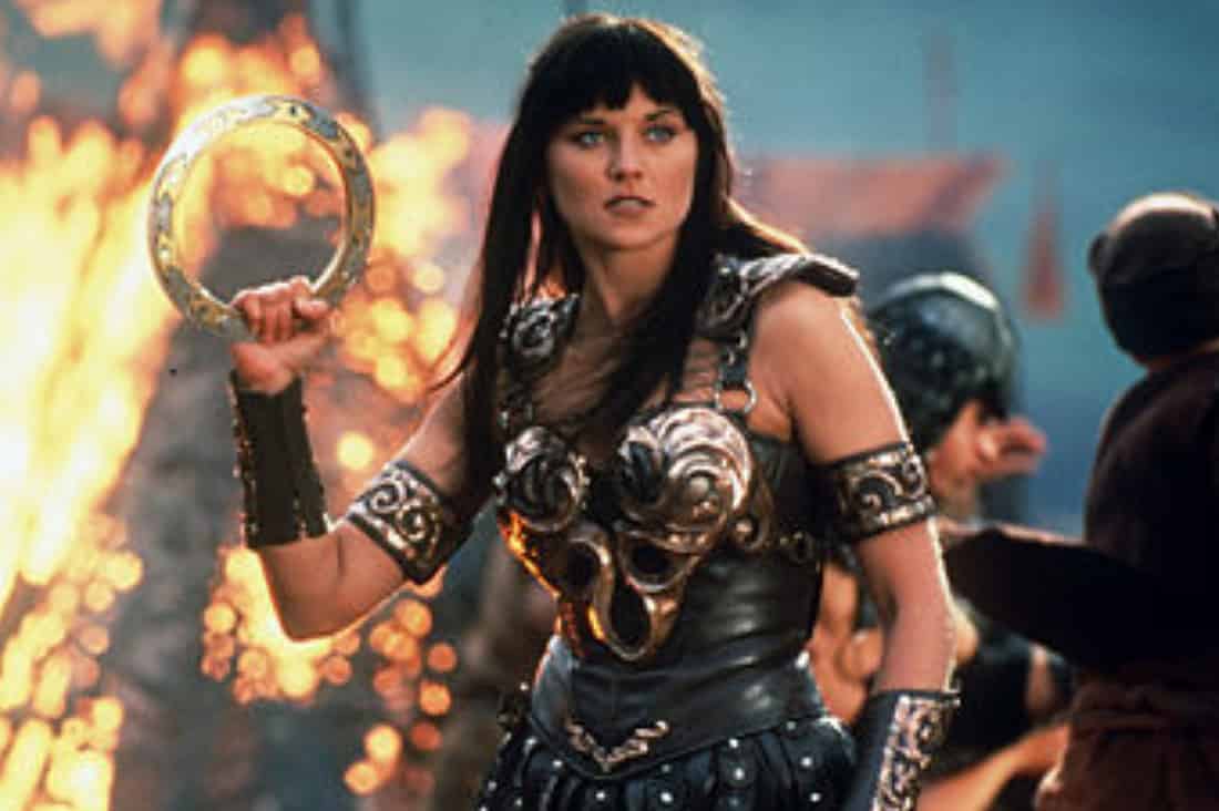 Imagem da série de Xena.
