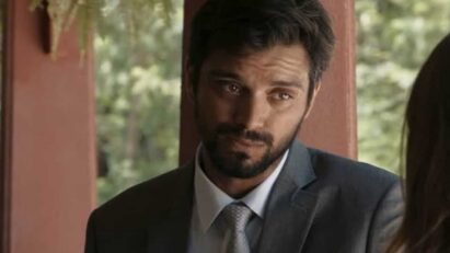 José Venâncio, Egídio e outros personagens da novela.