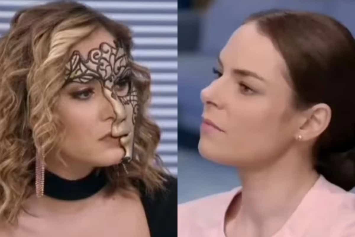 Cena da novela 'Contigo Sim' com Ângela assumindo o controle do hospital